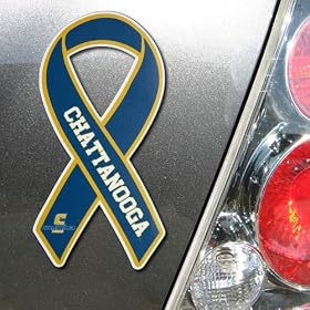 Tennessee Chattanooga Mocs Ribbon Magnet