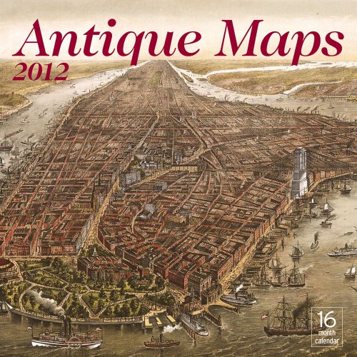 2012 Antique Maps Wall calendar
