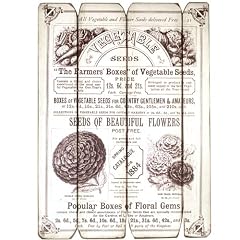 Vintage Wandbild Bild Holzschild Fruits & Vegetables