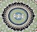 Grateful Dead Black Dancing Bear Indian Tapestry