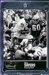 1997 Upper Deck Legends # 10 Gayle Sayers Chicago Bears Football Card - Mint Condition - Shipped In Protective ScrewDown Case!