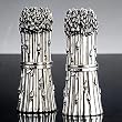 Godinger ASPARAGUS SALT AND PEPPER