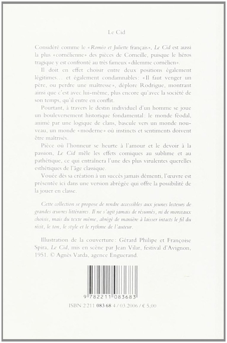 le cid ebook gratuit