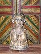 India Tribal Hand Carved Wood Mask Antique