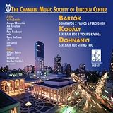 Dohnányi: Serenade, Op.10/Kodály: Serenade, Op.12/Bartók: Sonata For 2 Pianos & Percussion