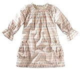 IMAGE OF Tea Collection Cactus Flower Dress -- white size: 6-12 months