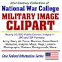 21st Century Collection of National War College Military Image Clipart with nearly 20,000 Public Domain Images in JPG and GIF Formats: Army, Navy, Air ... More (Core Federal Information Series)