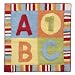 Alphabet Soup Throw Rug