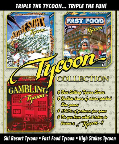 Tycoon 3 Pack Ski Resort Fast Food and Gambling Tycoon
