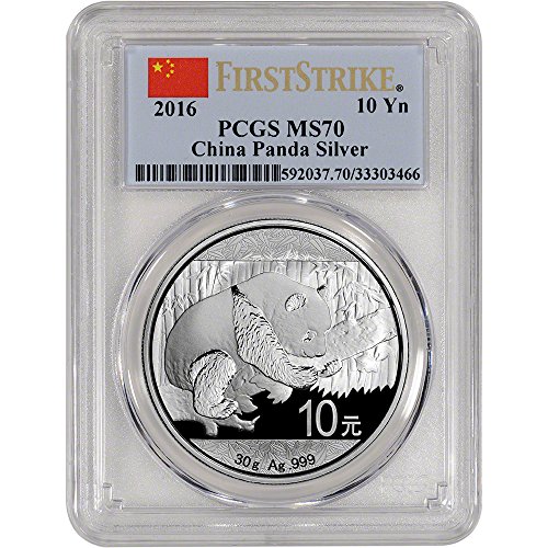 2016-CN-China-Silver-Panda-30-g-First-Strike-10-Yuan-MS70-PCGS 2016-CN-China-Silver-Panda-30-g-First-Strike-10-Yuan-MS70-PCGS