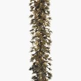 National Tree-Yantian WO1-9ALSO National Tree 9' Prelit Wispy Willow Artificial Garland