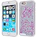 Yoption Transparent Plastic 3D Glitter Quicksand and Star Liquid Case for Apple iPhone 6 iPhone 6s 4.7
