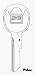 10 each: Ilco Replacement Key Blanks (14010B49) Image