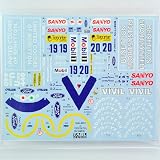 【TABU DESIGN/タブ デザイン】 1/20 ベネトン B192 フルスポンサーデカール