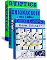 Crossdown Triple Pack: Crossdown Game, Enigmacross Game, and Quiptics