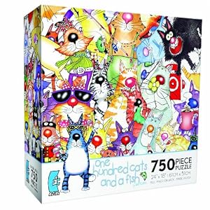 Ceaco One Hundred And One - One Hundred Cats and a Fish by 