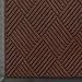 Andersen 208 Dark Brown Polypropylene WaterHog Classic Diamond Entrance Mat, 6' Length x 3' Width, For Indoor/Outdoor