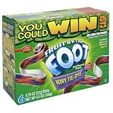 Fruit by the Foot, Berry Tie-Dye, 6-Count Rolls (Pack of 12)