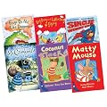 Boy's Blue Bananas Reading Series, 6 Books, RRP �29.94 (Frogs Do Not Like Dragons; Sinclair, Big Dog and Little Dog go Flying; Wonder Bear; Mr Crocodile; Coconut Jack; Matty Mouse) (Blue Bananas Reading Scheme)