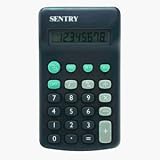 Sentry Industries CA338 Pocket Calculator