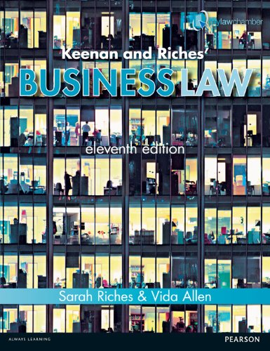 Keenan and Riches' Business Law 11th edn