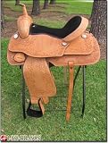 Western Leather Cutter Cutting Ranch Saddles