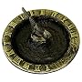 Rome RM2322 Antique Brass Birdbath Sundial