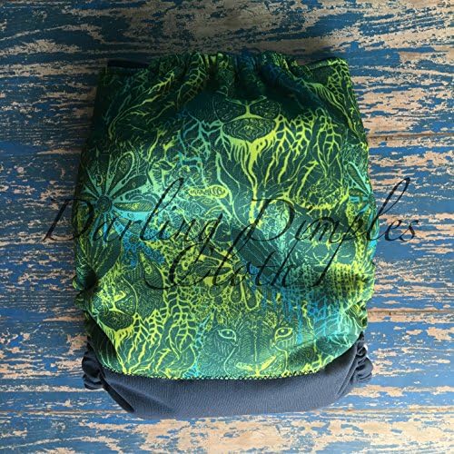 Hidden TigerSplit Print Pocket Diaper