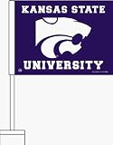 Kansas State Wildcats Car Flag