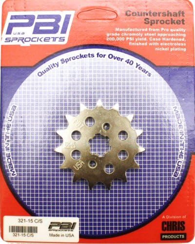 PBI Sprockets Steel Alloy Fits Honda Grom Front Sprocket