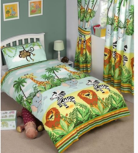 Jungle-Tastic Junior Duvet Cover and Pillowcase Set