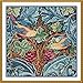 Birds and Acanthus Vine by Arts and Crafts Movement Founder William Morris Counted Cross stitch Chart