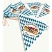 Oktoberfest Wimpel Girlande Bayern 10m