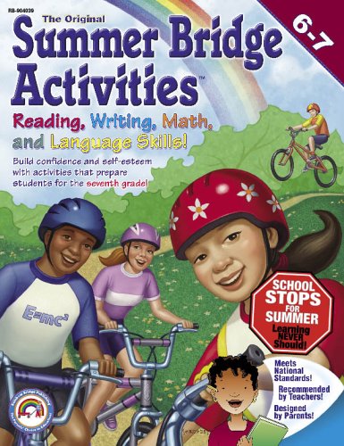 Summer Bridge Activities: 6th to 7th Grade