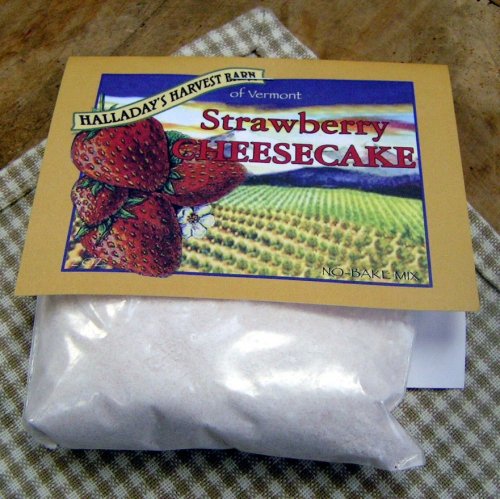 Halladay's Strawberry Cheesecake No-Bake Mix by Halladay's Harvest Barn of Vermont