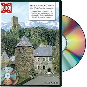 Busch 2870 – CD-ROM Hintergründe für Modellbahnanlagen