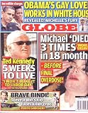 August 3, 2009 Globe MICHAEL JACKSON PRESIDENT OBAMA TED KENNEDY