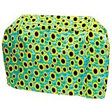 Two Dogs 53" Long Grill Cover- Sunflowers