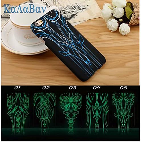 iPhone 6S plus Case / iPhone 6 plus Case ,KaLaBan Luminous Hard Case with Melody series Pattern - [Ultra Thin Light] Smooth Finish PC Back Cover for iPhone 6S plus / iPhone 6 plus (5.5") (Melody / 05)