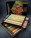 Prismacolor 72 Color Pencil Set in a Metal Tin Box