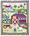 Country Farm Woven Throw Blanket by Olive Kids