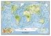 National Geographic 5'9x4' Physical / Ocean Floor World Map
