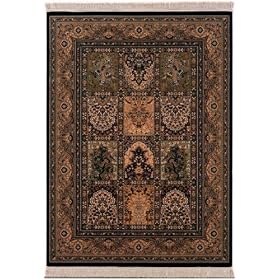 Marad Area Rug, 4'6X6'10, BLACK CHESTNUT by Home Decorators Collection