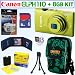 Canon PowerShot ELPH 110 HS 16.1 MP CMOS Digital Camera with 5x Optical Image Stabilized Zoom 24mm Wide-Angle Lens and 1080p Full HD Video Recording (Green) + 8GB Accessory Kit