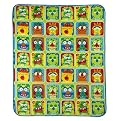 Alex Moody Monster Multicolor Throw and Back Pack Set - Multicolor (50" x 60")