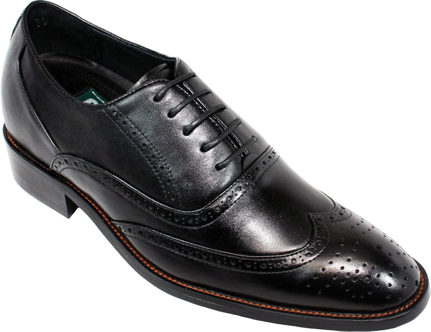 Premium Wing-tip Leather Bottom Height 