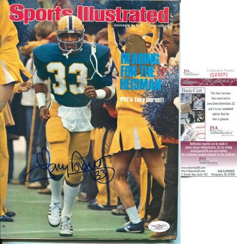 Tony Dorsett Autographed/Hand Signed November 8, 1976 Sports Illustrated Magazine (JSA)