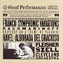 Cesar Franck: Symphonic Variations; Sergey Rachmaninoff: Rhapsody on a Theme of Paganini; Ravel: Alborada Del Gracios
