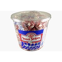 Bob's Mint Sweet Stripes 160 Piece Jar
