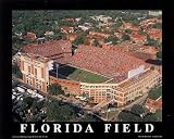 NCAA Florida Gators Florida Field Stadium Aerial Picture